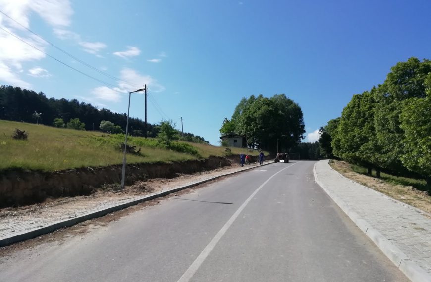 Расчистување на патот до Крушевско Езеро, завршни активности околу проектот за осветлувањето