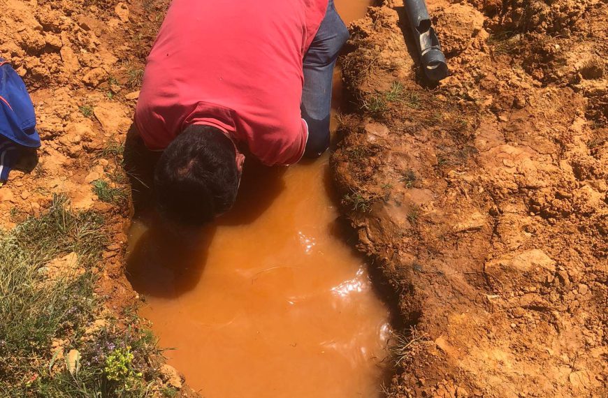 Се отстранува дефект во с. Борино