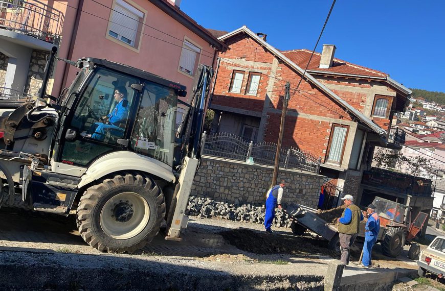 Крупни активности во последните 2 месеци, „Комуна“ продолжува со работа на водовод, улици и заштита