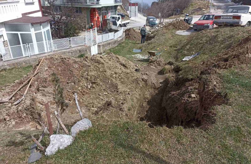 Санација на канал на влезот во Крушево