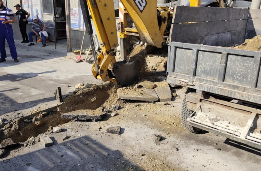 Приклучок на нова водоводна линија